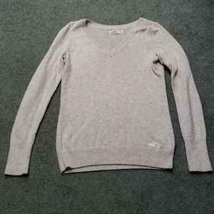 Gray sweater from Hollister